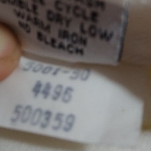 Vintage Pulp White Denim High Waist Jeans - Picture 10 of 10